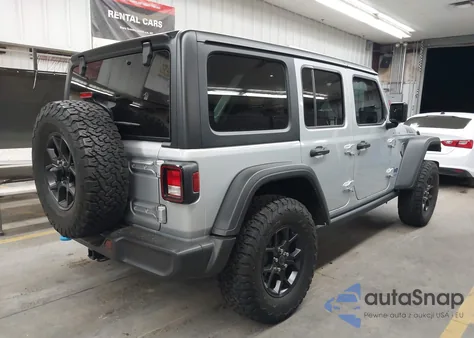 2024 Jeep Wrangler 4Xe Willys 4Xe z USA, uszkodzony, nr VIN 1C4RJXN68RW213573